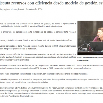 Observatorio Judicial Poder Judicial Ejecuta Recursos Con Eficiencia Desde Modelo De Gestion Estrategicac64aa969 1b58 Fd92 82a5 8f9a53521342
